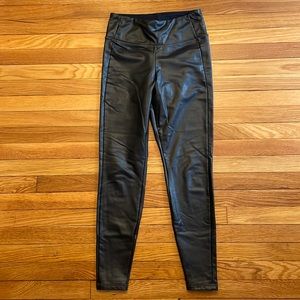 Athleta Leather Leggings sz Small